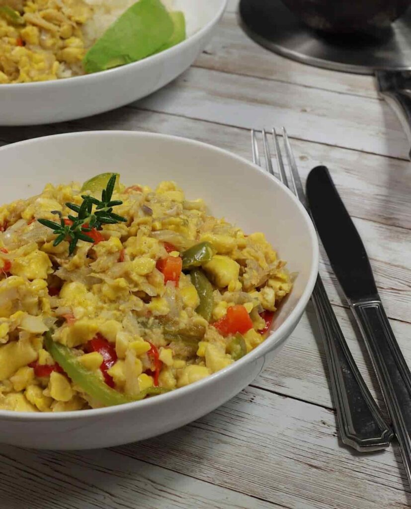 How to make ackee and salt fish