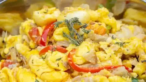 NAH GIVE UP ／ACKEE AND SALTFISH Jamaican Ackee And Saltfish Recipe