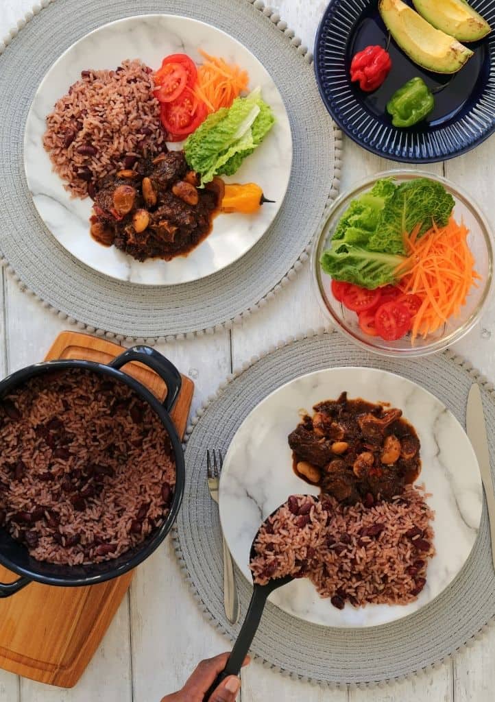 How to cook Jamaican rice and peas