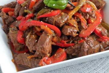 Jamaican pepper steak recipe