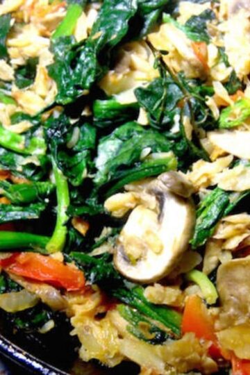 Jamaican style Spinach recipe