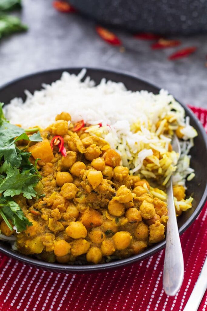 Vegan Jamaican curry