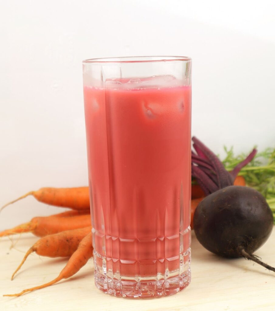 Jamaican Carrot and beetroot Juice