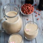 Jamaican peanut punch with oats